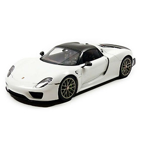 Xe Mô Hình Porsche 918 Spyder Weissach Package 1:18 Autoart - 77926 (Trắng)