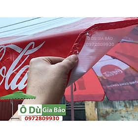 Mua Ô Dù Chính Tâm Quảng Cáo Che Mưa Che Nắng 2M4 (Chưa bao gồm chân đế 12kg)