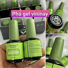 Mua phá sơn gel vinimay chữ nổi   nước phá gel vinimay