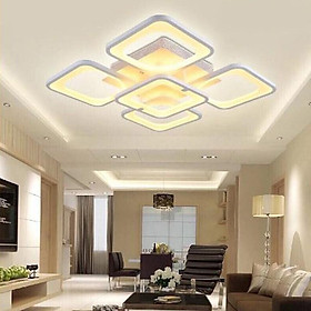 Mua Đèn trần LED - đèn ốp trần - đèn trần trang trí 5 cánh vuông hiện đại