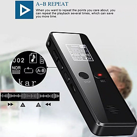 Mua Máy Ghi Âm chuyên nghiệp mini siêu nhỏ CV DVR 818 pin trên 35H  ghi và thu âm thanh chất lượng cao không rè  hay nhiễu tạp âm  tệp ghi âm định dạng ngày tháng năm dễ dàng tìm kiếm  khung viền kim loại rất chắc chắn - Hàng Chính Hãng