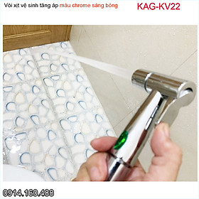 Mua Vòi xịt vệ sinh cao cấp  vòi rửa vệ sinh cao cấp KAG-KV22