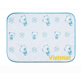 Combo 3 tấm lót chống thấm cho bé Vietmat mềm êm, thoáng mát, không nóng, không sột soạt, giặt máy