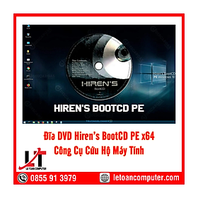 Mua Đĩa DVD Hiren’s BootCD PE x64 - Công Cụ Cứu Hộ Máy Tính