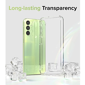 Ốp lưng silicon dẻo cho Samsung Galaxy A05s trong suốt mỏng 0.6mm độ trong tuyệt đối chống trầy xước - hàng nhập khẩu