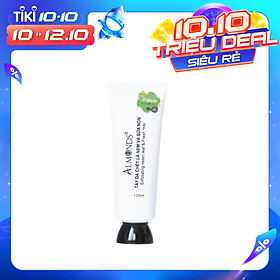 Tẩy da chết lá nem và sữa non Almonds dành cho da mặt 120ml