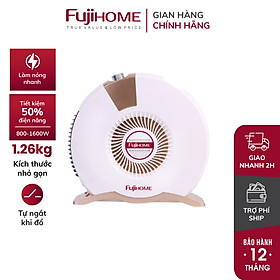 Mua Quạt sưởi đối lưu Mini nhập khẩu Fujihome FH-001 không phát sáng  không đốt oxi - Hàng chính hãng