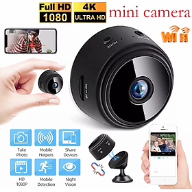 Mua KAMERA QUAN SÁT WIFI MINI GHI HÌNH ẢNH SẮC NÉT NHỎ GỌN TIỆN DỤNG MẪU MỚI HÀNG LOẠI TỐT