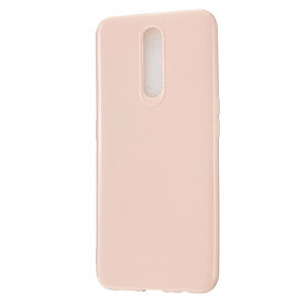 For OPPO F11/F11 Pro Cellphone Cover Glossy TPU Simple Profile Bumper Protective Mobile Phone Case