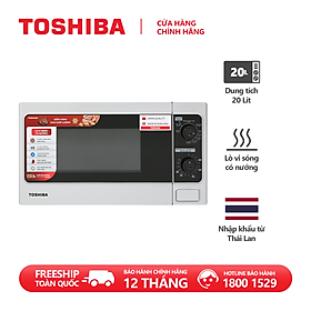 Lò vi sóng Toshiba ER-SGM20(S1)VN 20 lít - HÀNG CHÍNH HÃNG
