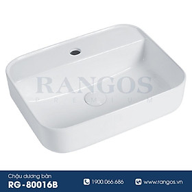Mua CHẬU RỬA LAVABO CHÂN LỬNG RANGOS RG-6006-3