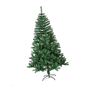 Traditional Christmas Tree with Metal Stand for Office Scene Decoration
