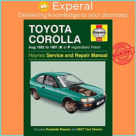 Sách - Toyota Corolla Petrol (Aug 92 - 97) Haynes Repair Manual - 92-97 by Haynes Publishing (UK edition, paperback)