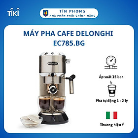 Mua Máy pha cafe Delonghi EC785.BG - Dung tích 1.1 lít - Tự động ngắt khi pha xong - Thương hiệu Ý - Công suất 1350W - Hàng chính hãng