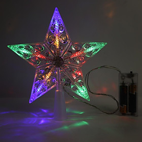 Dây Đèn LED Hình Ngôi Sao Trang Trí Giáng Sinh Năm Mới