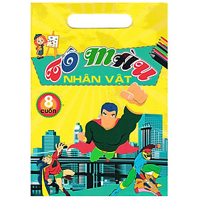 Sách Tô Màu Nhân Vật (8 cuốn )