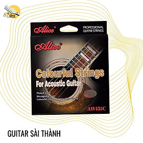 Mua Dây Đàn Guitar Acoustic Alice AW435C - Nhiều Màu