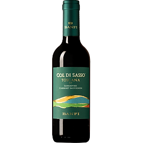 Hình ảnh Rượu vang đỏ Ý Banfi Col Di Sasso Sangiovese/Cabernet Sauvignon 375ml 13.5% độ