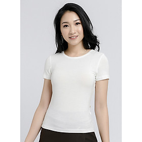 Áo phông cổ tròn LAMER L61S19H014-S1500 (Trắng)