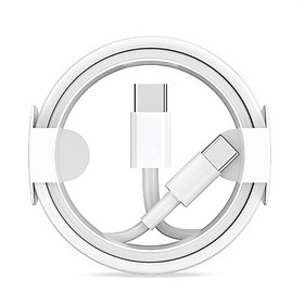 5-50pcs 1M USB-C đến USB C 8PIN Cáp USB 2.0 Sync Sync Saly Cáp PD cho Samsung S20 S22 Lưu ý 10 Điện thoại 12 13 14 Pro Color: C to C Cáp trắng
