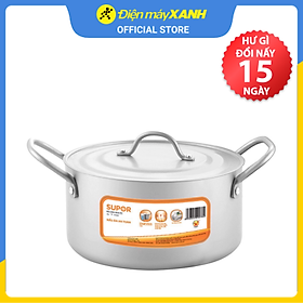 Mua Nồi nhôm oxy hóa mềm nắp nhôm 20 cm Supor HT08008-2 - Hàng chính hãng