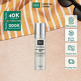 Tinh Chất Làm Săn Chắc & Trẻ Hoá Da Vùng Cổ - MartiDerm Platinum Neck Line Correct Serum (50ml)