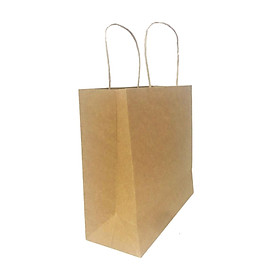 Combo 20 Túi giấy Kraft trơn Ngang 23cm x Cao 23cm x Hông 10cm