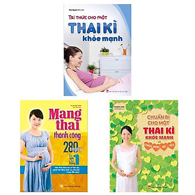 Combo: Tri Thức Cho Một Thai Kì Khỏe Mạnh+ Mang Thai Thành Công+ Chuẩn Bị Cho Một Thai Kì Khoẻ Mạnh Chào Đón Bé Yêu