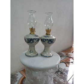 Mua Bộ 02 đèn thờ gốm sứ Bát Tràng