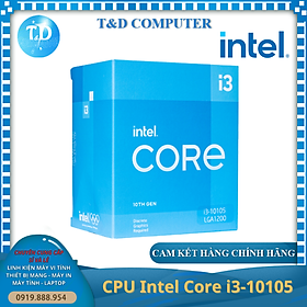 Mua CPU Intel Core i3 10105 3.7GHz Socket 1200 4 Nhân 8 Luồng 6MB - Hàng chính hãng