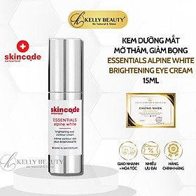 Kem Dưỡng Mắt Skincode Essentials Alpine White Brightening Eye Contour Cream | Kelly Beauty