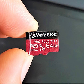 Thẻ Nhớ Có Box MicroSDHC Yoosee 64GB Màu Ngẫu Nhiên High Speed U3 - Chuyên Camera Và Điện Thoại - Hàng Nhập Khẩu