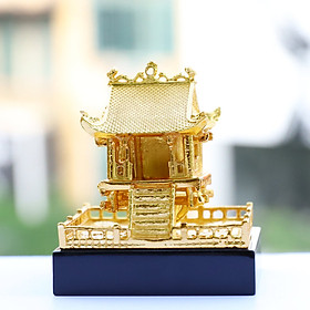 Biểu tượng Chùa Một Cột mạ vàng