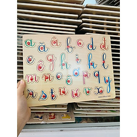 Bảng chữ tiếng Việt Mk- đồ chơi gỗ cao cấp