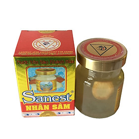 Combo 6 hũ nước yến sanest nhân sâm Fucoidan 70ml, yến sâm Khánh Hòa, PP Sâm Yến Thái An