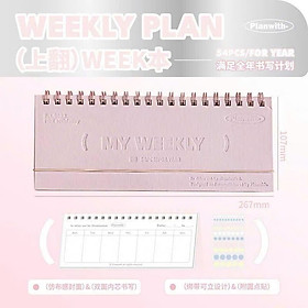 U-Trends Sổ Kế Hoạch Tuần Planwith Hồng Rpy54 60020917
