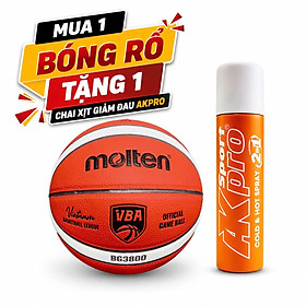 BÓNG RỔ MOLTEN BG3800 - VBA SỐ 7