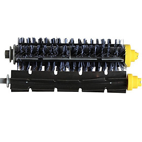 Bristle Brush+Rubber Brush for iRobot 610 660 780 780 790 Sweeper Machine