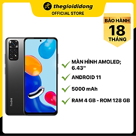 Mua Điện thoại Xiaomi Redmi Note 11 (4GB/128GB) - Xám - Hàng chính hãng