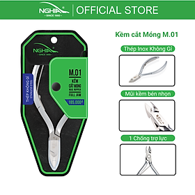 Kềm Cắt Móng Thép Không Gỉ Kềm Nghĩa M-01