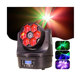 GTP ĐÈN MOVING 6 MẮT BEE + LASER , THÍCH HỢP DÙNG TRONG QUÁN BAR , DISCO ,