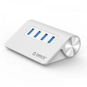 Mua Bộ chia USB HUB 4 cổng USB 3.0 - Orico M3H4-V1 Màu Bạc - Hàng chính hãng