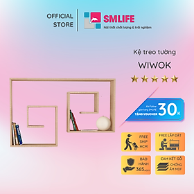 Giá đỡ sách nhỏ gọn phong cách hiện đại SMLIFE Wiwok