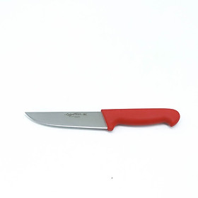 Dao Thái Thịt Cutlery-Pro Lưỡi Thẳng Cán Đỏ 152Mm