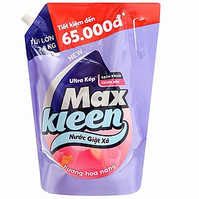 Nước giặt xã Maxkleen hương hoa nắng túi 3.8kg-3499881