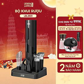 Mua Bộ mở rượu vang Lebenlang LBL2021  dụng cụ mở nút chai rượu vang bằng pin  không kèm pin - hàng chính hãng