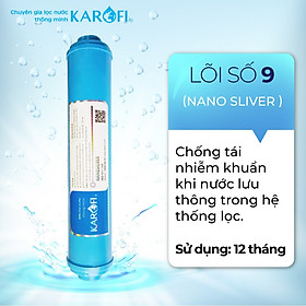 Lõi Lọc RO KAROFI Số 9 - Nano Sliver