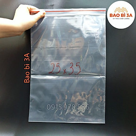 Mua Túi zip chỉ đỏ  túi zip PE  zip lock  zip viền đỏ 100g - 1 lạng