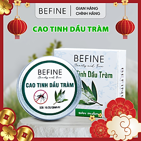 Cao tinh dầu tràm Befine - cao giữ ấm, giảm mẩn ngứa