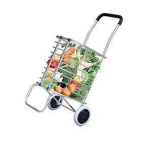 Mua Xe đẩy đựng đồ đi chợ đa năng nhôm hợp kim gấp gọn tiện lợi